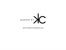 Tablet Screenshot of makeupbykc.com